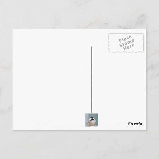 ネギ花 ポストカード (裏面)