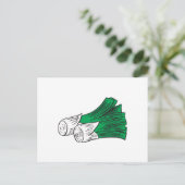 ネギ ポストカード (スタンド正面)