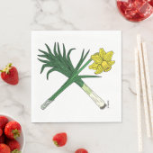 ネクと水仙の交差点 スタンダードランチョンナプキン (インサイチュ)