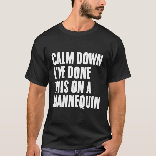 ネクィンでやったんだから落ち着け Tシャツ (正面)