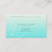 ネクストアポイントメントカードタンデリオン海セラピスト 予約カード (裏面)