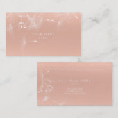 ネクストアポイントメントカードダンデグラデーションリオンスキニー赤面 予約カード (正面/裏面)