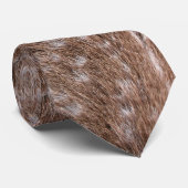 「ネクタイにスポットがある」鹿は毛皮のネクタイを着用 ネクタイ (ロール)