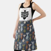 ネクタイのお父さんのデイエプロンパーソナライズされたー エプロン (インサイチュ)