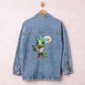 ネクタイの中のカメレオン デニムジャケット (ハンガー)