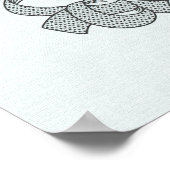 ネクタイの結び方の説明図 ポスター (角)