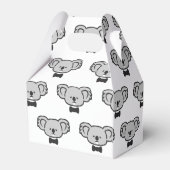 ネクタイ付きコアラ フェイバーボックス (裏面サイド)