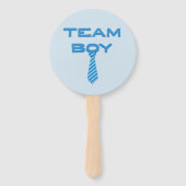 ネクタイ付きチームボーイ ハンドファン (裏面)