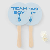 ネクタイ付きチームボーイ ハンドファン (正面&裏面)