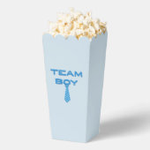 ネクタイ付き男の子チームの性別リビール フェイバーボックス (はじけた状態)