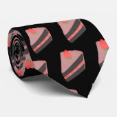 ネクタイ いちごのケーキ (ロール)