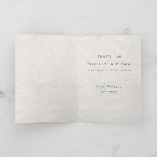 ネクタイ？ カード (内部)