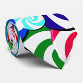 ネクタイ-キャンデーのコラージュ ネクタイ (ロール)