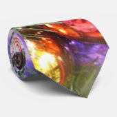 ネクタイ-クリスマスの白熱及びのどの雪 ネクタイ (ロール)