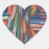 ネクタイ ハートシール (正面)