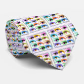 ネクタイ-ポップアートの目 ネクタイ (ロール)