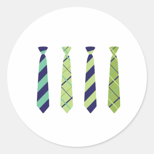 ネクタイ ラウンドシール (正面)