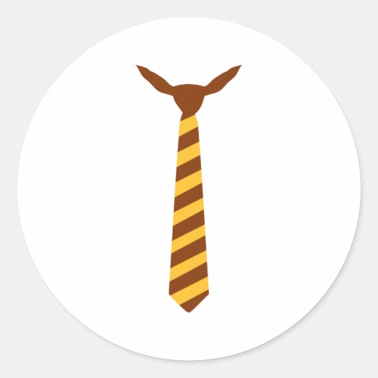 ネクタイ ラウンドシール (正面)