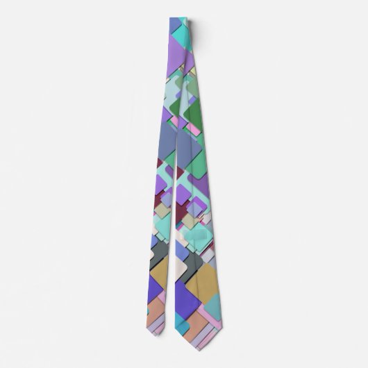 ネクタイ – 正方形の世界 (裏面)