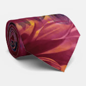 ネクタイ、美しい暗いカラフルフローラデザイン ネクタイ (ロール)