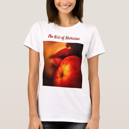 ネクタリンのキス - 親密な肖像 Tシャツ (正面)