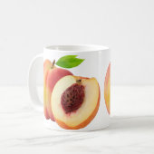 ネクタリン桃 コーヒーマグカップ (正面左)