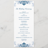 ネクラシックービーブルー鉄エレガント工詳細ズ結婚ズ プログラム (裏面)