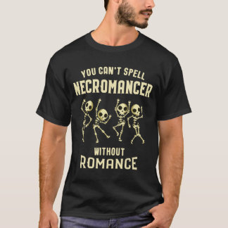 ネクロおもしろいマンサー踊り骨格 Tシャツ