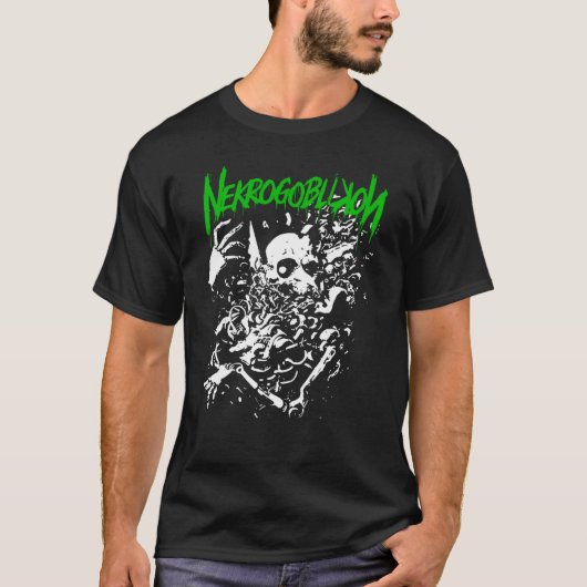 ネクログオブリコンマーチネクログオブリコンギフトハロウィーンD Tシャツ (正面)