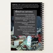 ネクロマンサーの結婚時季ノート(クリーン) ノートブック (裏面)