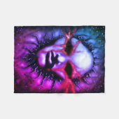 ネクロマンサー フリースブランケット (正面(横))