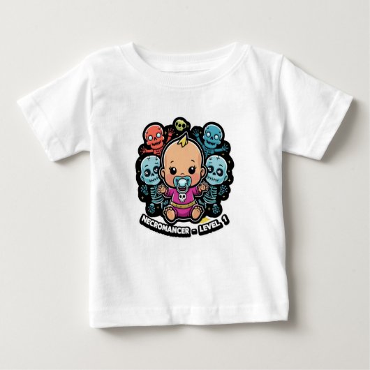 ネクロマンサー – レベル1 ベビーTシャツ (正面)