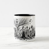 ネクロマン悪夢 ツートーンマグカップ (中央)