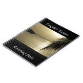 ネグリジャマイカ結婚のゲストブック ノートブック (左側)