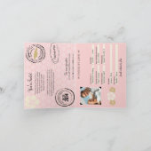 ネグリジャマイカ結婚パスポート 招待状 (内部)