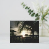 ネグリル（ジャマイカ）のサンセット ポストカード (スタンド正面)