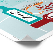 ネグロニシトラスカクテル ポスター (角)