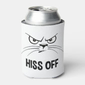ネコおもしろい怒の 缶クーラー (缶正面)