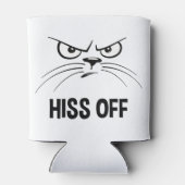 ネコおもしろい怒の 缶クーラー (裏面)