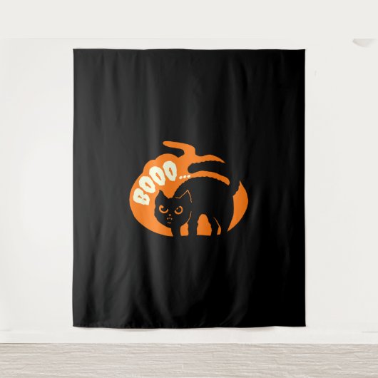 ネコおもしろい タペストリー (正面)