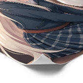 ネコおもしろい ポスター (角)