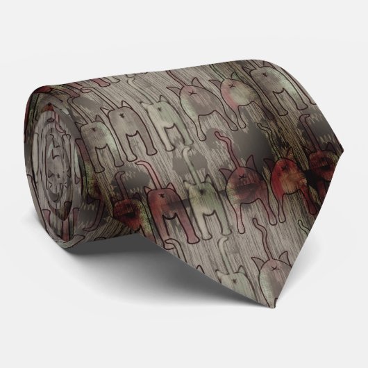 ネコお尻ネクタイ ネクタイ (ロール)