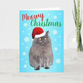 ネコからのミオウィクリスマス シーズンカード