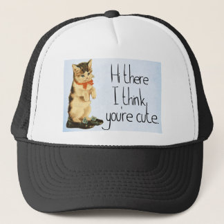 ネコことわざ キャップ