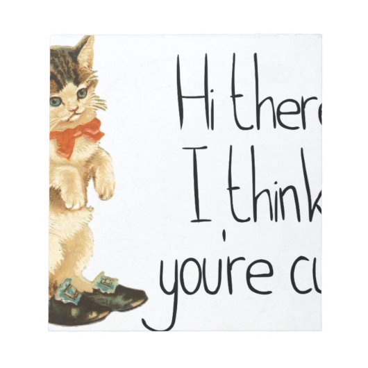 ネコことわざ ノートパッド (正面)