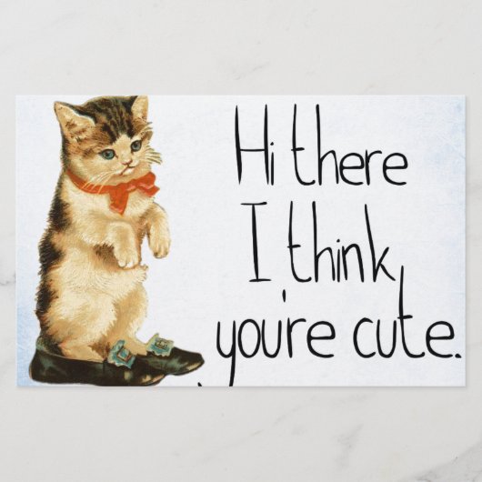 ネコことわざ 便箋 (正面)