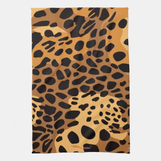 ネコそばかすめ キッチンタオル (縦)