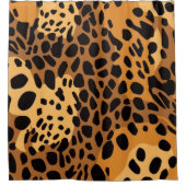 ネコそばかすめ シャワーカーテン (正面)