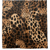 ネコそばかすめ シャワーカーテン (正面)