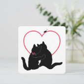 ネコたちのハートフルバレンタインカード シーズンカード (スタンド正面)